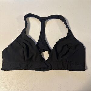 lululemon athletica Black Racerback Sports Bra